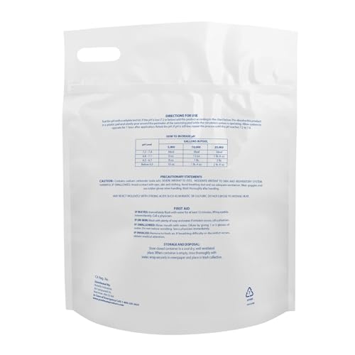 Pool Mate 10-Pounds Premium pH Up for Pools, 100% Sodium Carbonate by Pool Mate - Image 2