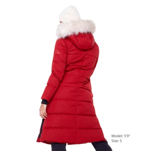 ALPINE NORTH Kluane Women’s Vegan Down Recycled Ultra Long Winter Parka with Hood4