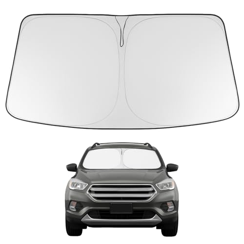 Proadsy 2026 Upgrade Windshield Sun Shade Custom Fit 2013-2019 Escape Foldable Front Sunshade...