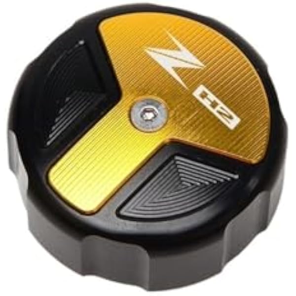 M Dla KAWASAKI ZH2 Z H2 2019-2021 motocykl przedni i tylny cylinder płynu hamulcowego pokrywa zbiornika głównego Y(Color:Gold 36mm)