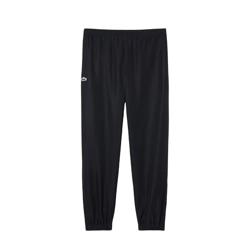 Lacoste Men's Lightweight Sweatpants, Black, 4X-Large