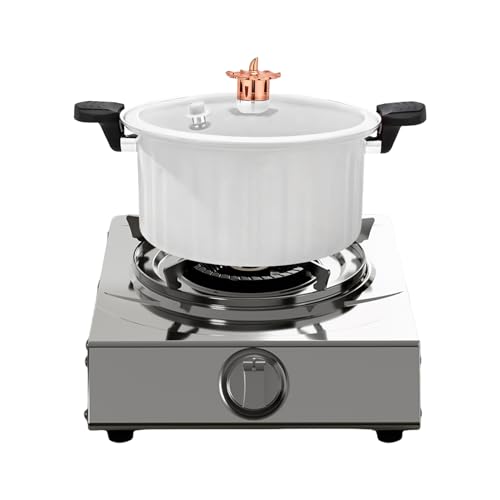 Olla De Cocina - Antiadherente, Ollas A Presión Para Sopa De Arroz, Salsa De Pasta, Soporte Para Caldo, Hardware Duradero Resistente Al Desgaste | Olla Antiadherente Portátil Para Fornell