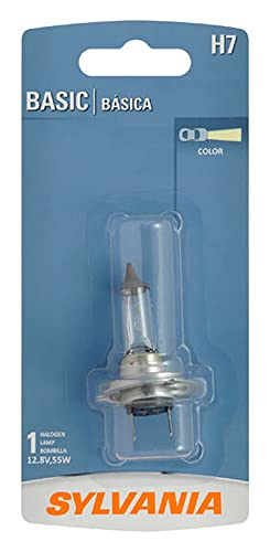 Sylvania - H7 Long Life - High Performance Halogen Bulb, 39653 (1 Pack)