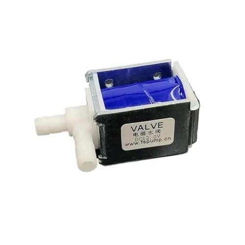 Vanne d'eau normalement fermée DC 6V étanche et compacte