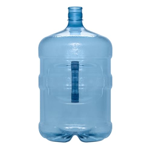 Brio B.P.A. Free 5 Gallon Plastic Crown Cap Reusable Water Bottle Container - Thumbnail 6
