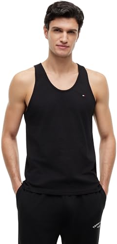 Tommy Hilfiger Herren 3P Tank Top UM0UM03867 Tank Top, Schwarz (Black/Black/Black), S 2
