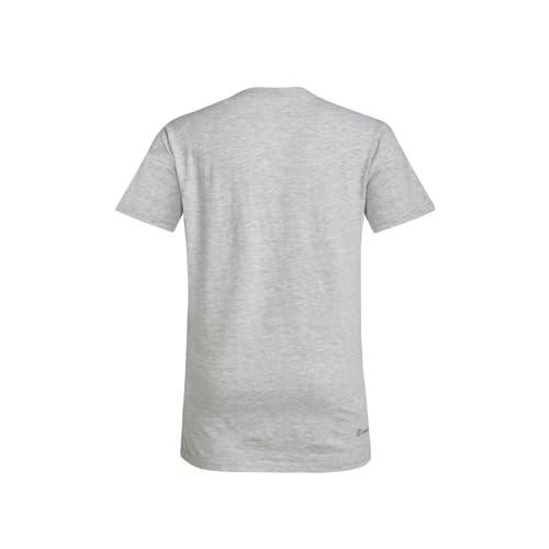 adidas Kids Boys Pregame Graphic Crew Neck Short Sleeve Training Casual Tops Casual - Grey2