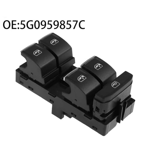 Bouton lève-vitre électrique double impulsion Golf 7 Passat 5G0959857C - 6