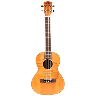 Kala KATEM Ukuléléle Piquet à engrenages Finition acajou Labré - Les Beatles, Paul McCartney, John Lennon, RIngo Starr, George Harrison