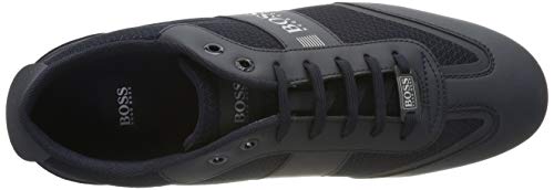 Boss Men's Lighter_Lowp_Mxme Low-Top Sneakers, Dark Blue, 13 #TOP4