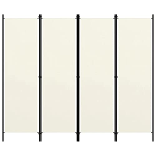 vidaXL Biombo Divisor de 4 Paneles de Pie Plegable Separador Habitación Dormitorio Estancia Decoración Partición...
