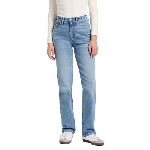 Jeans femme Lee June fini les pantalons inconfortables optez pour une coupe droite parfaite