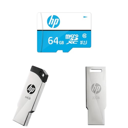 Image of HP 64GB MicroSD Memory Card SDXC mx310 Class 10, UHS-I, U1 Card, Upto 100MB /s R, 10 Y Warranty