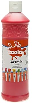 Scola Artmix Poster Paint 600ml Red