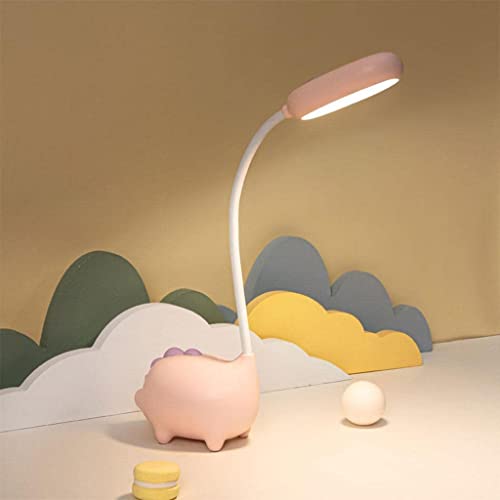 Lampe de bureau Dolity LED rechargeable et flexible pour table de chevet et maison