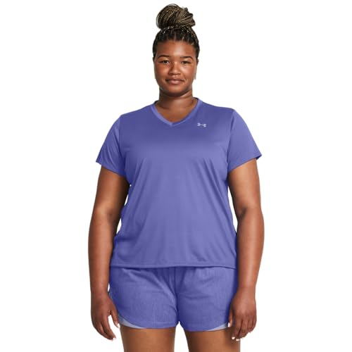 Image of Under Armour Tech Short Sleeve V-Neck Solid