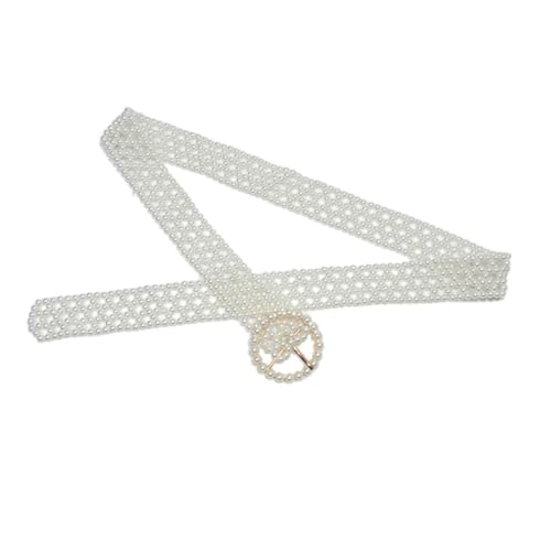 VALICLUD 1 Pc cinturón de perlas Faldas paseo cinturón de vestido de novia abajo delirio fajas cinturon mujer cinturón fajin mujer decoración de la cintura pretina creativa aleación