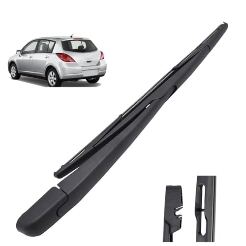Essuie-glace arrière cassé sur Nissan Versa 2007-2011 ? Kit bras et balai 14"