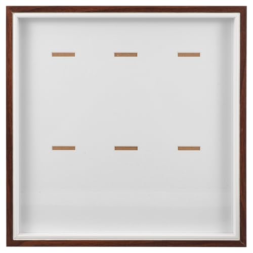 Porte-médailles décoratif 30x30 cm avec tableau liège intégré - 2