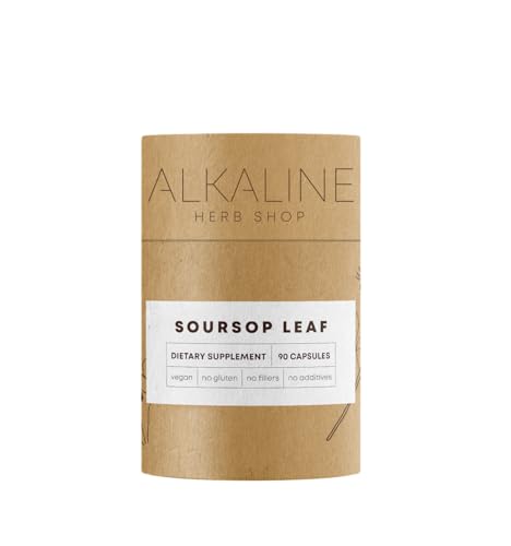 Alkaline Herb Shop Soursop Leaf Supplement 90 Capsules