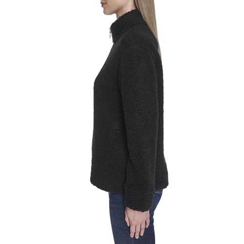 Image of Nautica Women's Mockneck Fleece Sweater Pullover