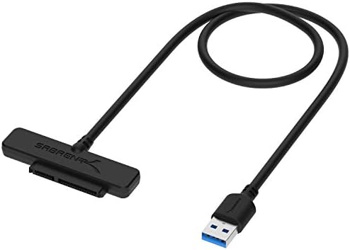 SABRENT USB 3.0 to SSD / 2.5 Inch SATA I/II/III Hard Drive Adapter (EC-SSHD)