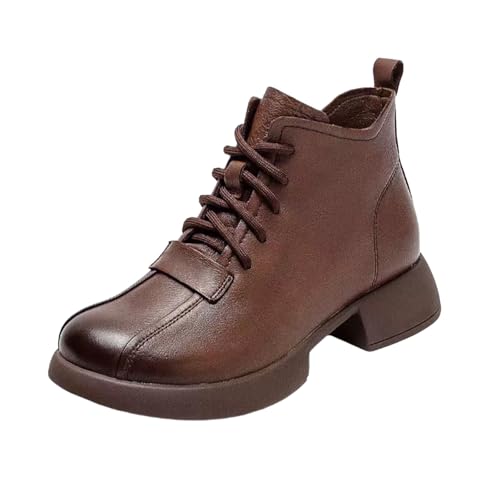 Bottines à lacets femme pour vos promenades d'automne en plein air