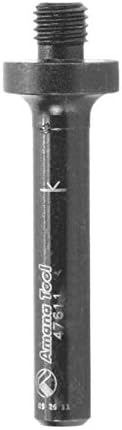 Amana Tool - 47611 Threaded Arbor for Screw Type Mortising Cutters 1/4-28 NF Dia x 1/4 HEI