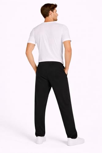 Image of DYCA by Bodycare Men's Cotton Track Pant - Casual Straight Fit Sports Joggers for Gym, Running, Workout, Lounge Wear for Men