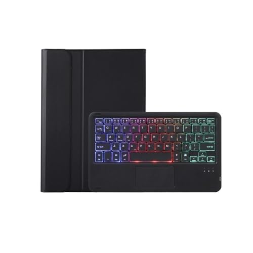 Clavier QWERTY Rétroéclairé Tactile avec Housse Intégrale Noire Lenovo Xiaoxin Pad 2024/2025