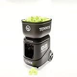 Titan ACE Tennis Ball Machine for Coaches & Mobile Players | 150 Ball Capacity, Lightweight 39 lb Design with Invertible Hopper, Free App Control