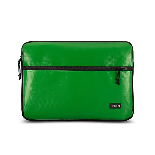 Étui pour MacBook Pro 13 avec compartiment : housse pour ordinateur portable durable verte