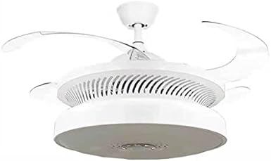 BEL AIR HOME - Ventilador de Techo Led Desinfectante con Purificador de Aire Serie GALENO con 3 Aspas en Blanco