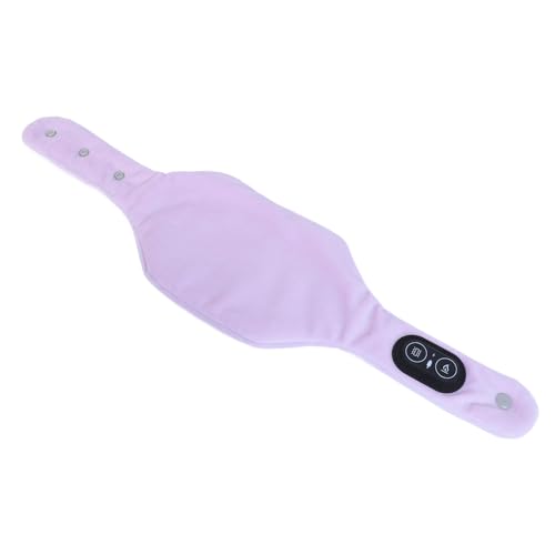 Protezione per il Collo Riscaldata, Massaggio Vibrante Delicato Sulla Pelle, Cuscino per il Collo Riscaldante Elettrico per il Rilassamento del Corpo (PURPLE)