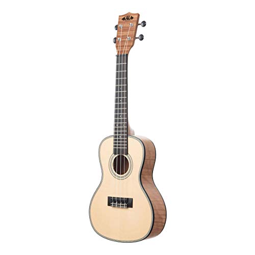 Kala KA-SSEM-C – Epicéa massif et acajou exotique – ukulele concert (+ housse) - Les Beatles, Paul McCartney, John Lennon, RIngo Starr, George Harrison Kala KA-SSEM-C - Epicéa massif et acajou exotique - ukulele concert (+ housse) – Image 5