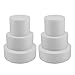 Holibanna 6 Stück Runder Kuchen Dummy Runde Styropor Schaum Kuchen Dummy Blumendekor Modell Gefälschte Dummy Polystyrol Schaum für Die Hochzeit (3 Stück Mittlere Größe 3 Stück Große Größe)