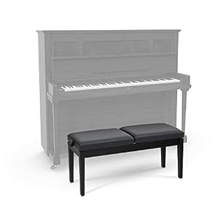 Classic Cantabile Banc de piano deux places Noir Mat - Les Beatles, Paul McCartney, John Lennon, RIngo Starr, George Harrison Classic Cantabile Banc de piano deux places Noir Mat – Image 5