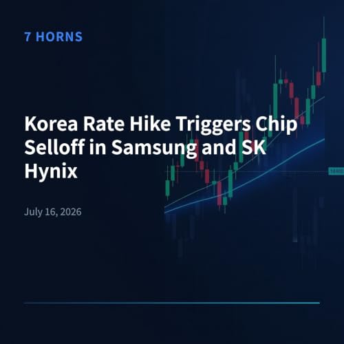 Korea Rate Hike Triggers Chip Selloff in Samsung and SK Hynix