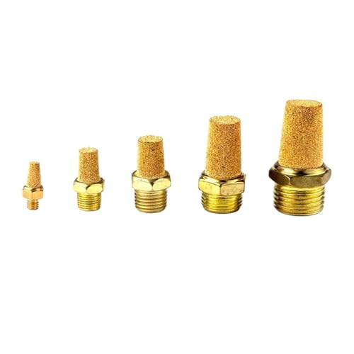 Silencieux à électrovanne 1/8 composant pneumatique échappement air comprimé - 2