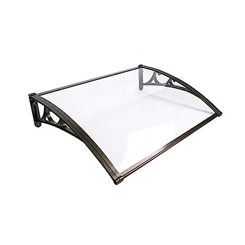 Auvent d'extérieur polycarbonate contre la pluie pour porte et balcon - 2