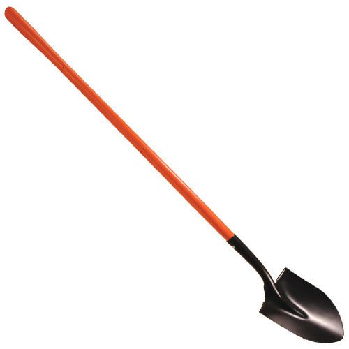 A.M. Leonard Round Point Open Back Shovel with Composite Handle - 48 Inches