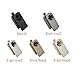 Rufutle Glove Box Lock for Mercedes Benz W204 C Class 2007-2014 W212 E Class X204 GLK Class W207 E Class 2009-2015, Car Glove Box Switch