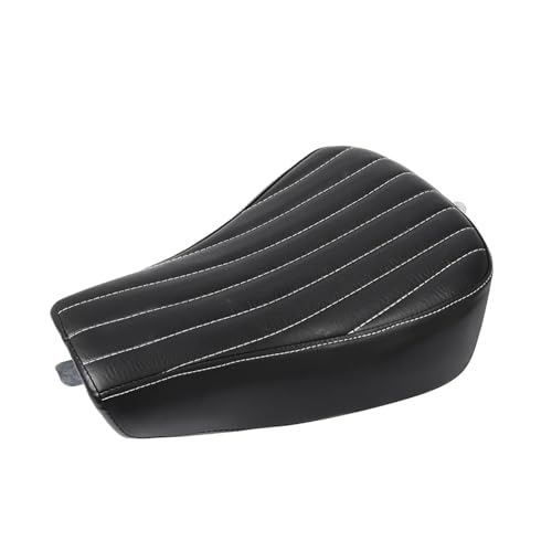 Selle Solo Noire Moto pour Remplacer l'Assise Usée des Harley Sportster 83-03