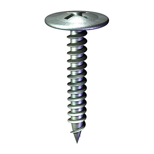 Grip Rite Pro-Twist No. 8 x 1 in. L Phillips Truss Head Lath Screws 1 lb. - Case of: 1;