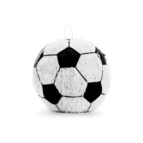 Piñata 35 x 35 x 35 cm - Décoration de fête à remplir - Jeux de fête pour anniversaire d'enfant, garçon, fête de football - Décoration d'anniversaire...