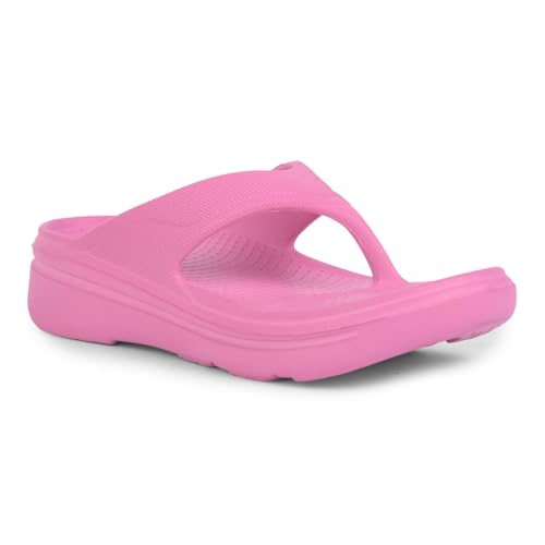 Image of Wavvy Lightweight EVA Non-Slip Slippers, Thick Sole Comfort Slides for Women, Soft Multipurpose Slippers