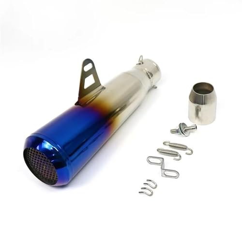 Tuyau d'échappement 51mm en acier inoxydable pour moto Suzuki