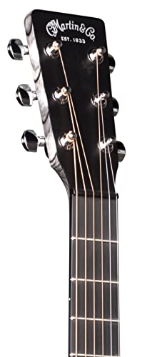 Martin Guitars DX Johnny Cash Signature Edition Acoustic-Electric Guitar with Gig Bag, HPL Construction, Modified D-14 Fret, Performing Artist Neck - Image 4