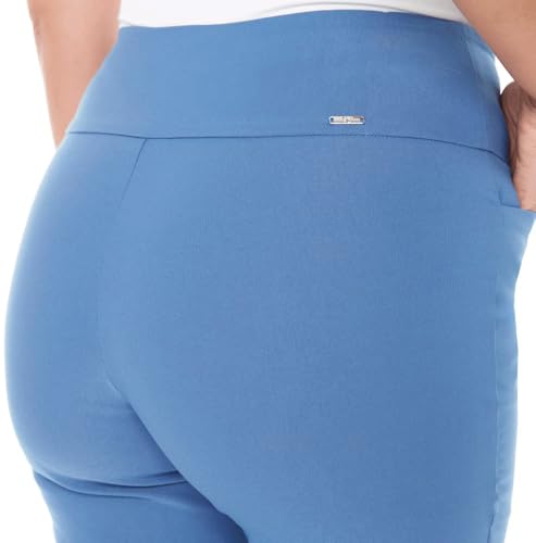 S.C. & CO. Women's Tummy Control Capri Pants4