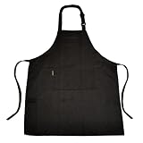 AKJMMZ Aprons for Women and Men, Kitchen Chef Apron with 2 Pockets, Machine Washable, Adjustable Bib